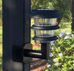 Solar Lanai Lights 4 Lights - Brightness10 Lumen, Clip on for Patio's, Screen Enclosures and Pool Cage Lighting