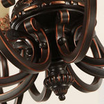 LightInTheBox Island Country Vintage Style Chandeliers Flush Mount Painting Lighting Fixture Lamp