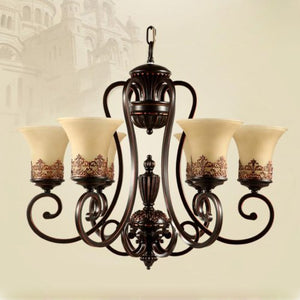 LightInTheBox Island Country Vintage Style Chandeliers Flush Mount Painting Lighting Fixture Lamp