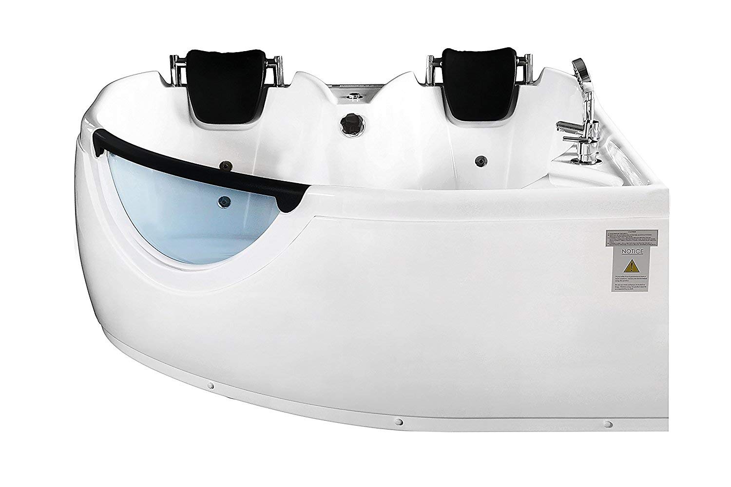 ARIEL BT-150150 Whirlpool Bathtub with Hydro Massage