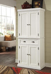 Home Styles 5022-69 Nantucket Pantry, Distressed White Finish
