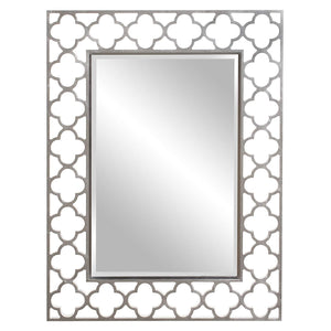 Howard Elliott 92008 Gaelic Rectangular Mirror, 30 x 40-Inch, Brushed Nickel