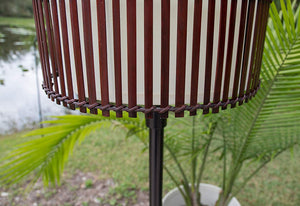 Kenroy Home 32280BRZ Bora Outdoor Floor Lamp, Bronze Finish