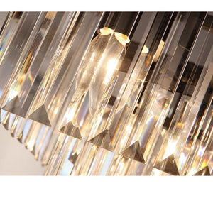 Meelighting Crystal Chandeliers Modern Contemporary Ceiling Lights Fixtures Pendant Lighting Dining Room Living Room Chandelier D21.6" H7.1"
