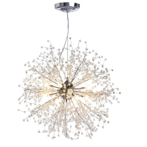GDNS Contemporary Firework Crystal Chandeliers,Pendant Lighting,Ceiling Lights Fixtures for Living Room Bedroom Restaurant Porch