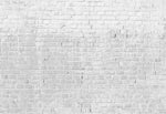 wall26 - Gray and Grungy Brick Wall with Dripping White Paint - Wall Mural, Removable Wallpaper, Home Decor - 100x144 inches