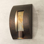 Modern Outdoor Wall Light Fixture Bronze 16" Framed Slate for Exterior House Patio Porch - Franklin Iron Works