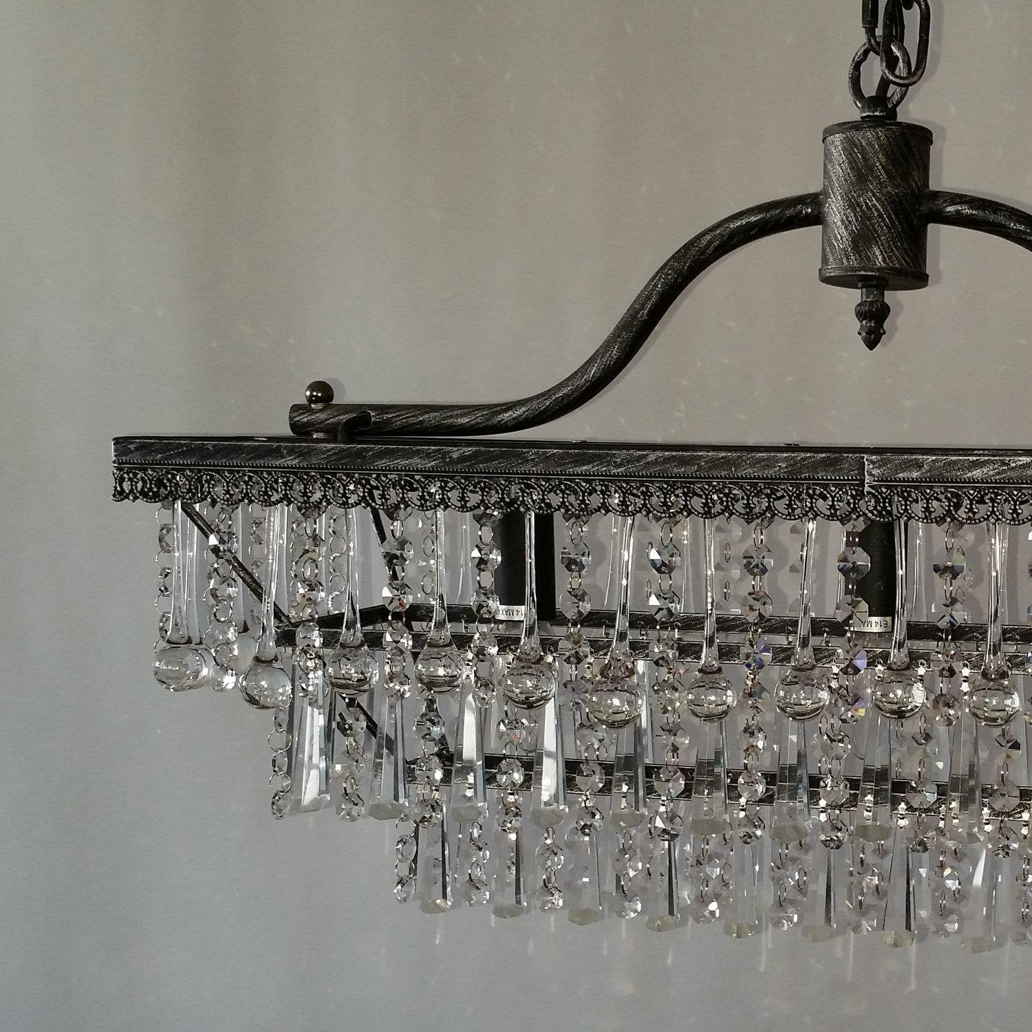 LightInTheBox Traditional Crystal Chandeliers Pendant Lights Ceiling Lamp Fixture