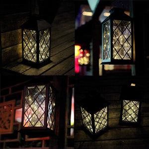 Sunlane Solar Lantern Lights,Outdoor Hanging Lamp,Waterproof 30 Warm White LEDs Copper Wire Fairy String Lights Lawn Patio Yard Pathway Walkway Courtyard Garden
