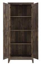 SystemBuild Farmington 31.5" Wide Storage Cabinet, Rustic