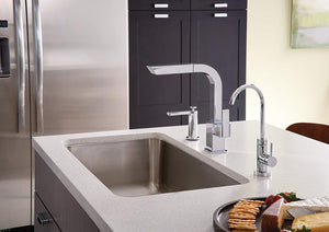 Moen S7597C 90-Degree One-Handle High-Arc Pullout Kitchen Faucet, Chrome