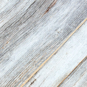 Weekend Walls - Reclaimed Weathered Redwood - DIY Easy Peel and Stick Wood Wall Paneling (20 Sq Ft, Silver)