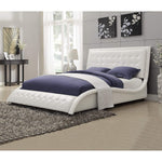 Tully Upholstered Queen Bed White